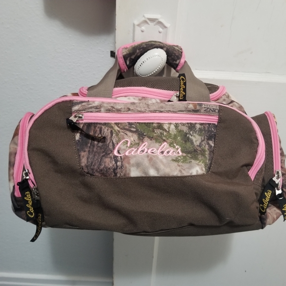 Cabela's Other Cabelas Pink Camo Small Kids Duffle Bag Poshmark